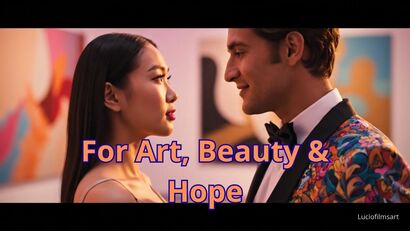 For Art, Beauty & Hope - a Video Art Artowrk by Lucio Carbeli F. Bellolio 